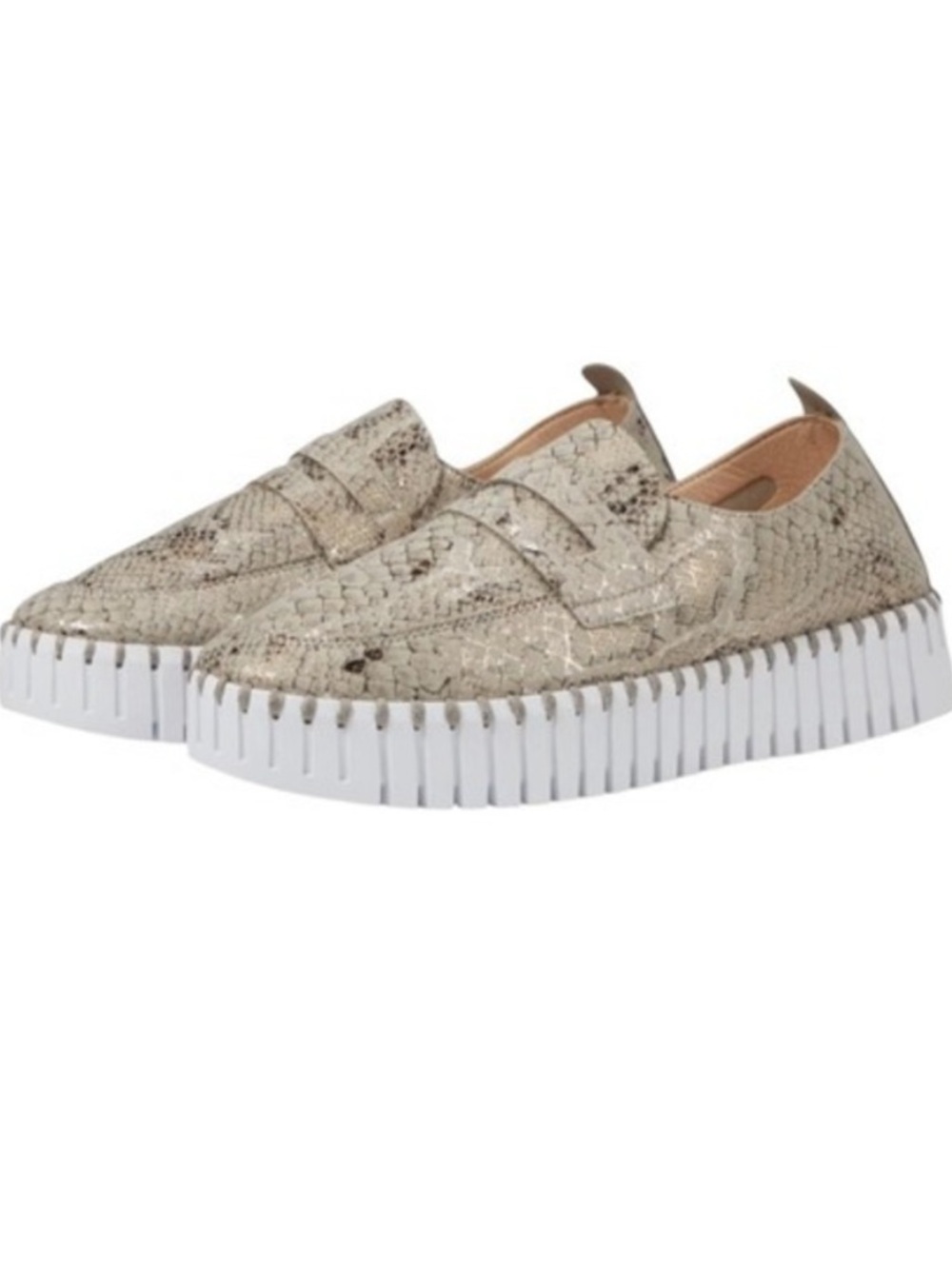 Ilsa Jacobsen Hornbaek Tulip Platform Slip-ons Loafers